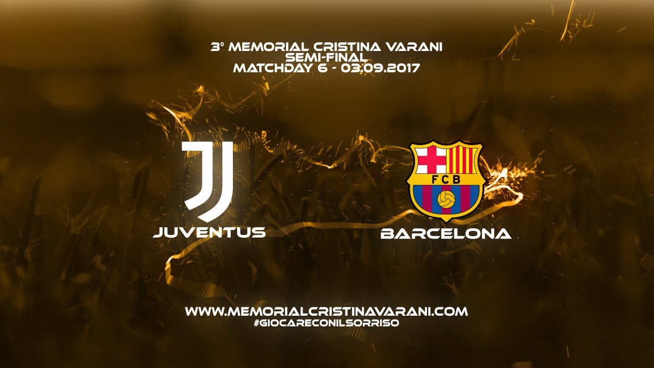 Juventus FC-FC Barcelona 0-2 (3° Memorial Cristina Varani)