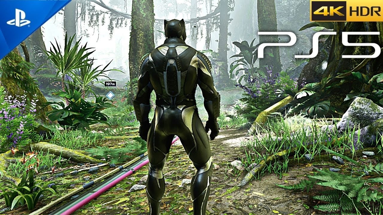 (PS5) Marvel's Avengers - BLACK PANTHER GAMEPLAY | Ультравысокая графика [4K HDR 60FPS]