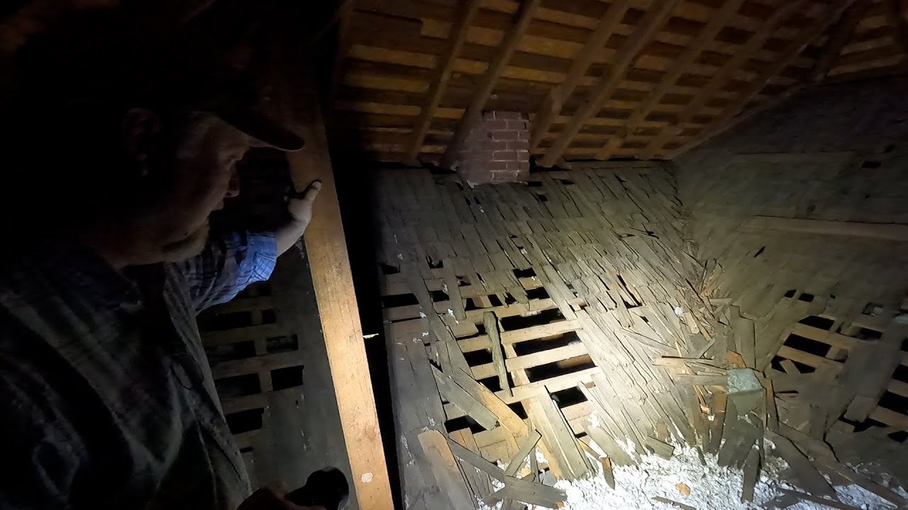 Historian Explores Mysterious Attic In 140 Year Old House! | Old House Found In Attic!