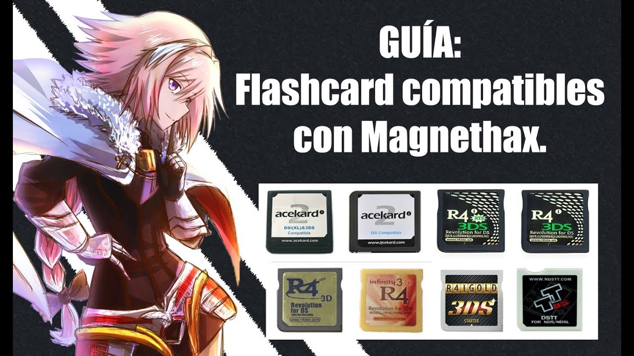 #GU&Iacute;A: Como saber si mi flashcard es compatible con Magnethax/Ntrboothax.