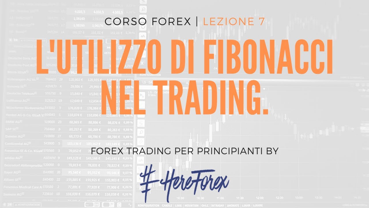 FIBONACCI TRADING: come si usa FIBONACCI nel TRADING online
