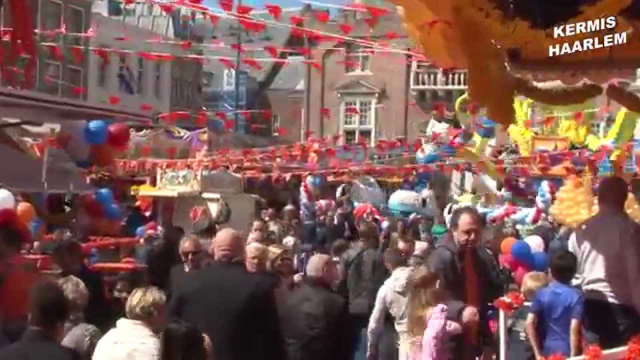 Kermis Haarlem Grote Markt 2015 - Koningsdag