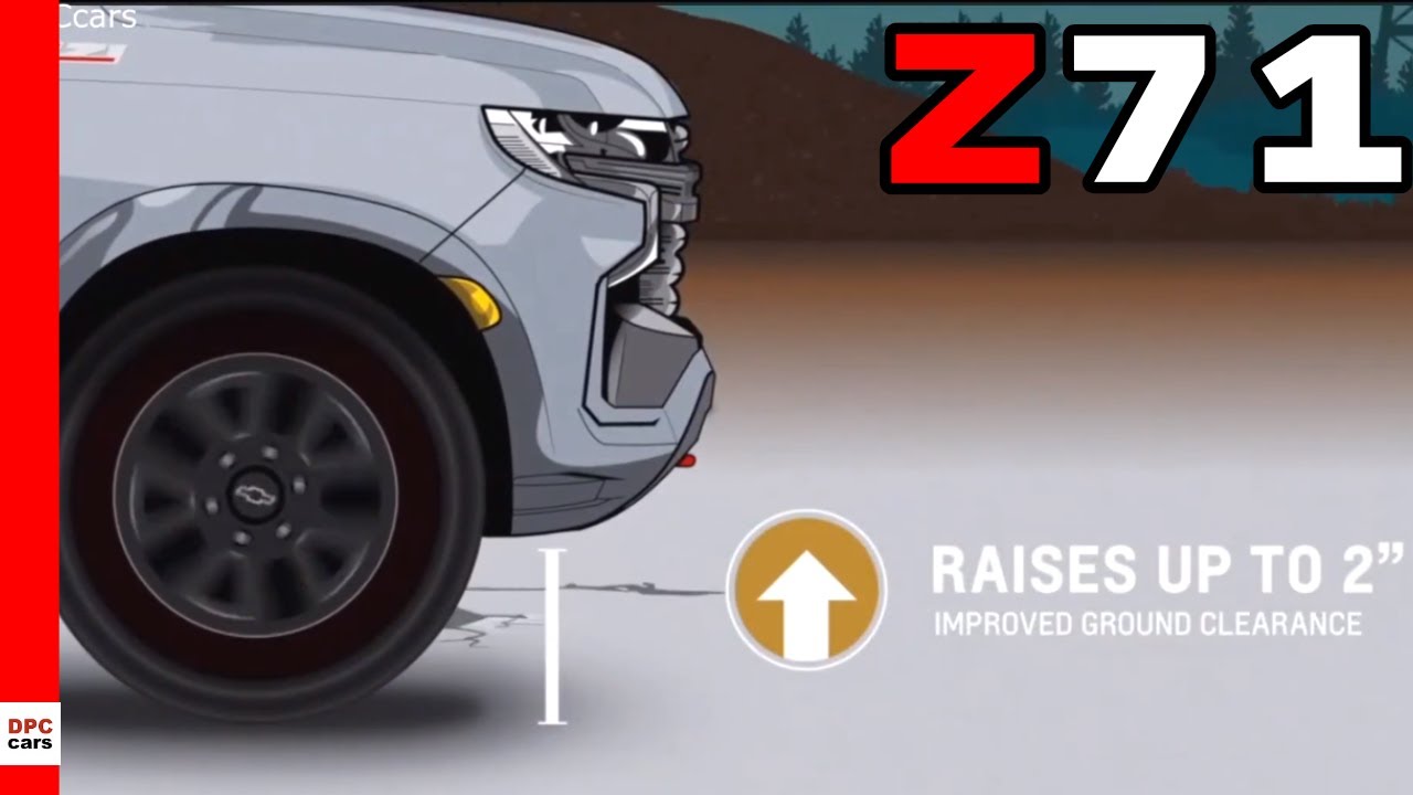 2020 Chevrolet Tahoe and Suburban Air Ride Adaptive Suspension