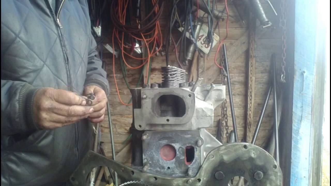 BD 154  rebuild part 7, Oil pump and head