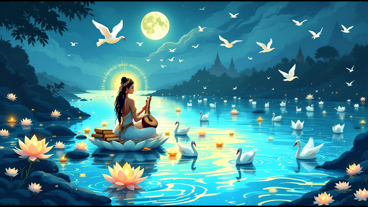 Vrindavan Night 🌙 | Ancient Indian Ambient Music