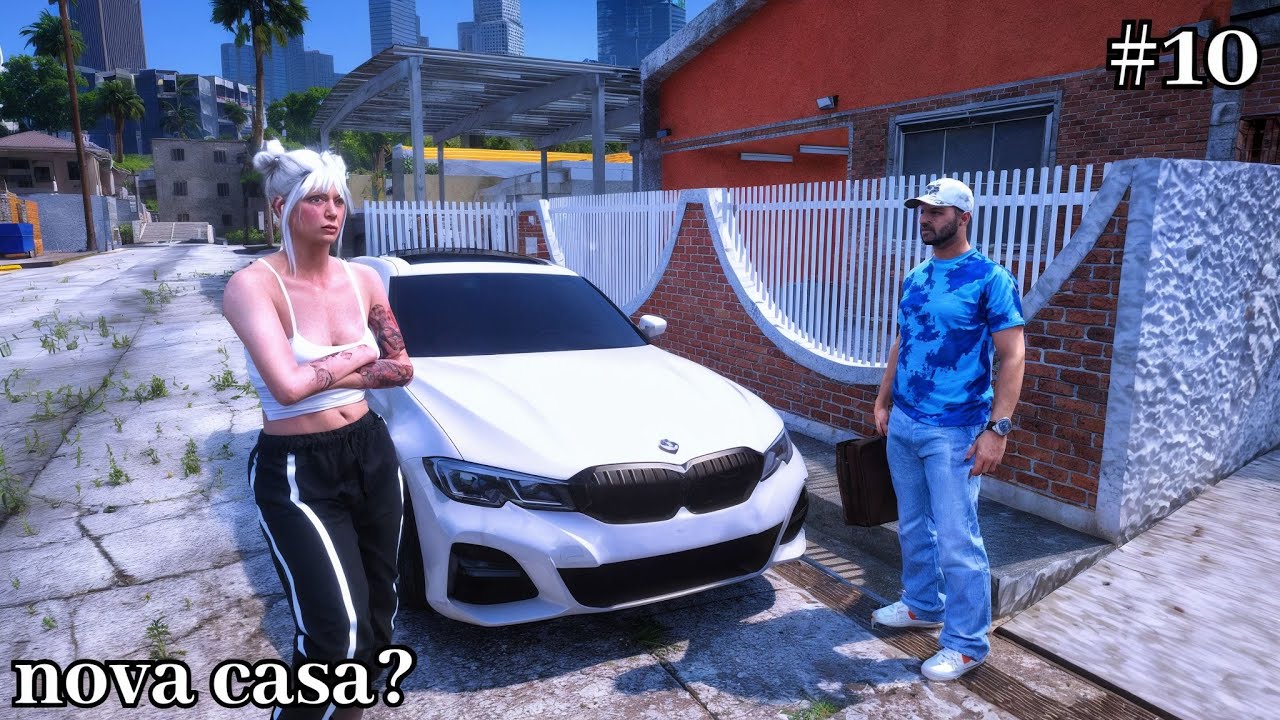 GTA 5 VIDA REAL | DEVO ME MUDAR PARA ESSE NOVO BAIRRO - #10 T3