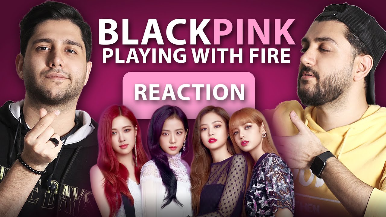 Iranian musicians reacting to Blackpink - Playing with fire MV - Aidin Tavassoli and Iman Tavassoli