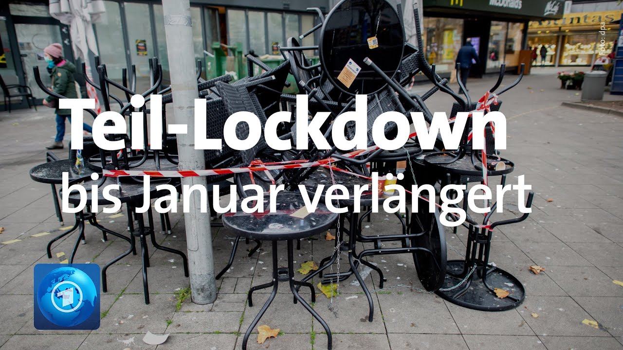 Coronavirus: Teil-Lockdown bis 10. Januar verlängert