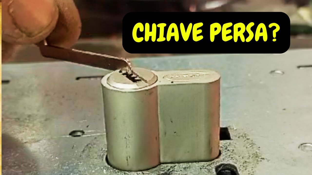 Apertura CILINDRO Europeo D'EMERGENZA - Tutorial Fabbro 