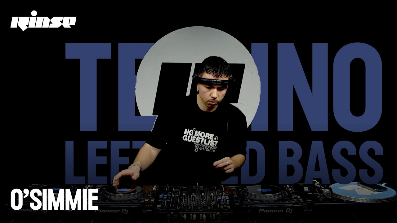 Erna invite O’SIMMIE - SIDEQUEST (Electronic DJ Set) | Rinse France