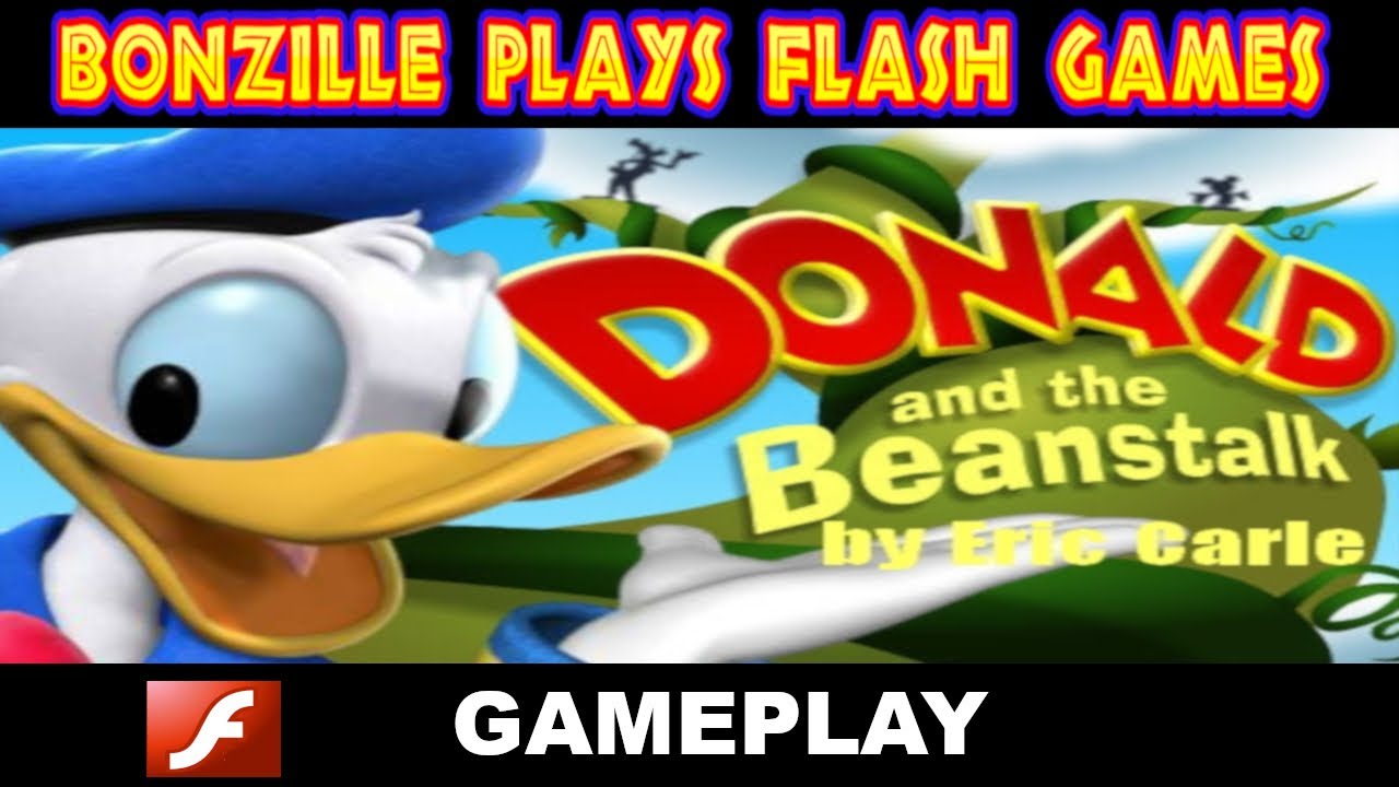 Donald And The Beanstalk Flash Gameplay ( No Commentary )