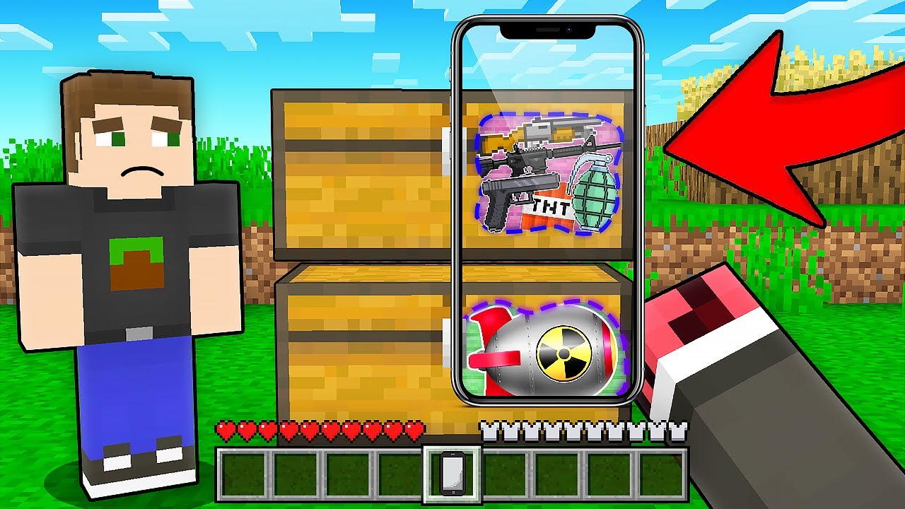 FERİTED K&Ouml;YDE SANDIKLARI KONTROL ETTİ - Minecraft