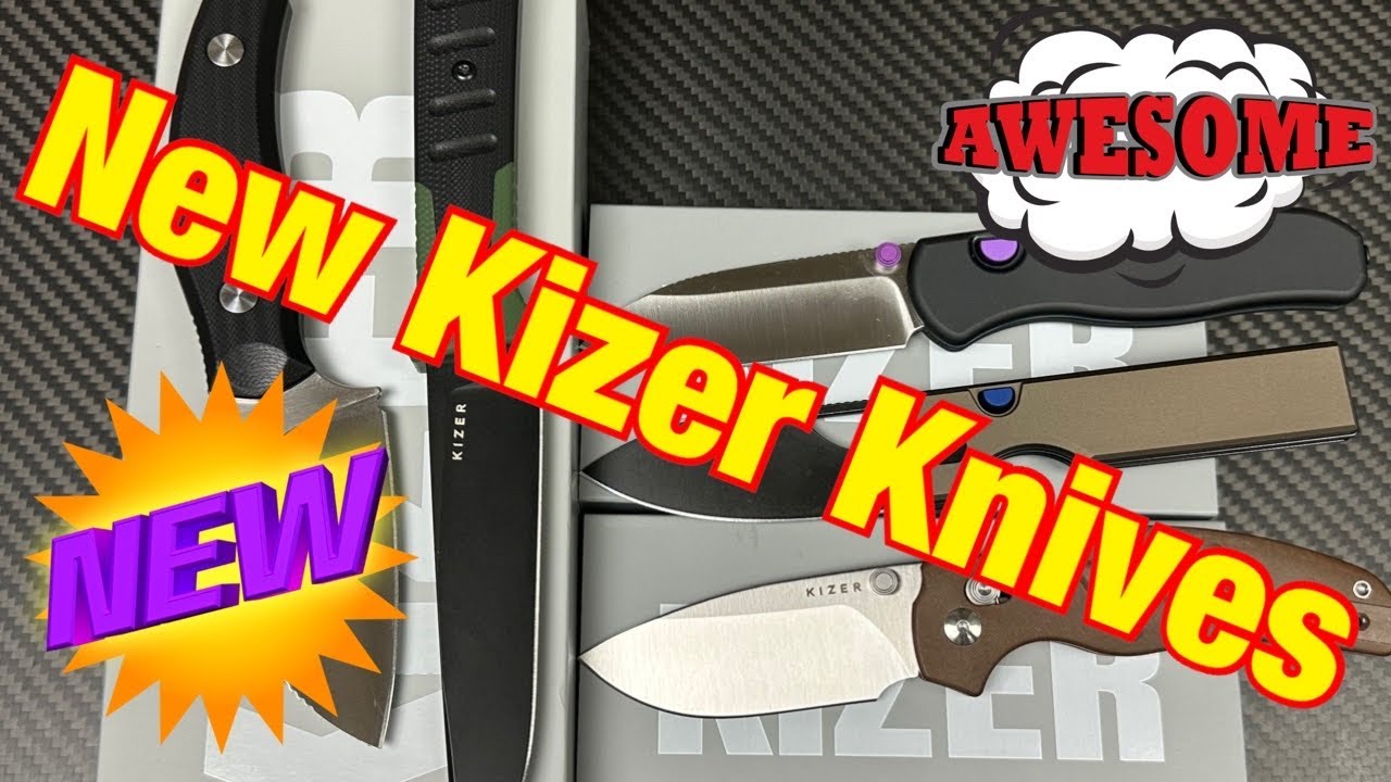 Новые ножи Kizer поступят в продажу в марте 2026 года.