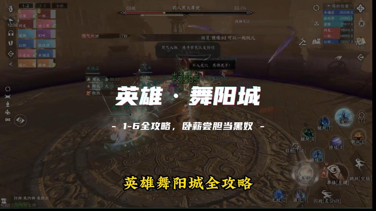 Phó Bản Vũ Dương Thành - Anh Hùng Boss 1-6