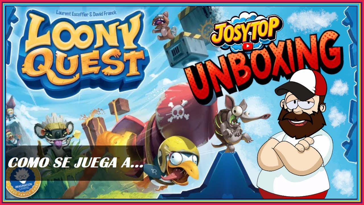 LOONY QUEST Unboxing y como se juega