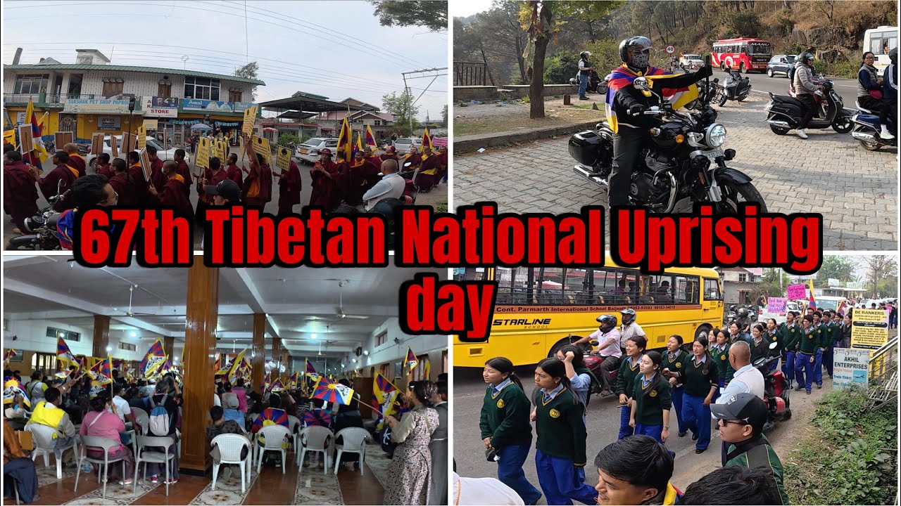 67th Tibetan National Uprising Day in BIR || Tibetan Vlogger || BIR 
