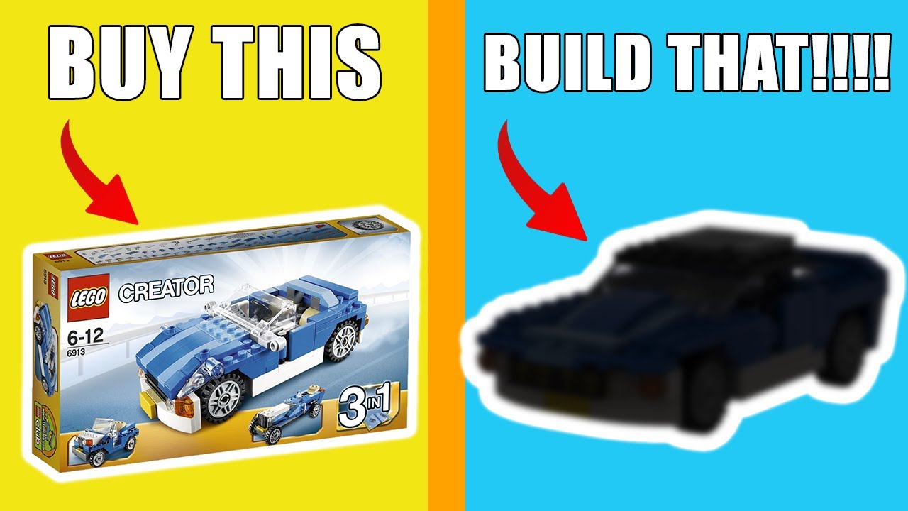 TOP Alternate Models for LEGO 6913 Blue Roadster
