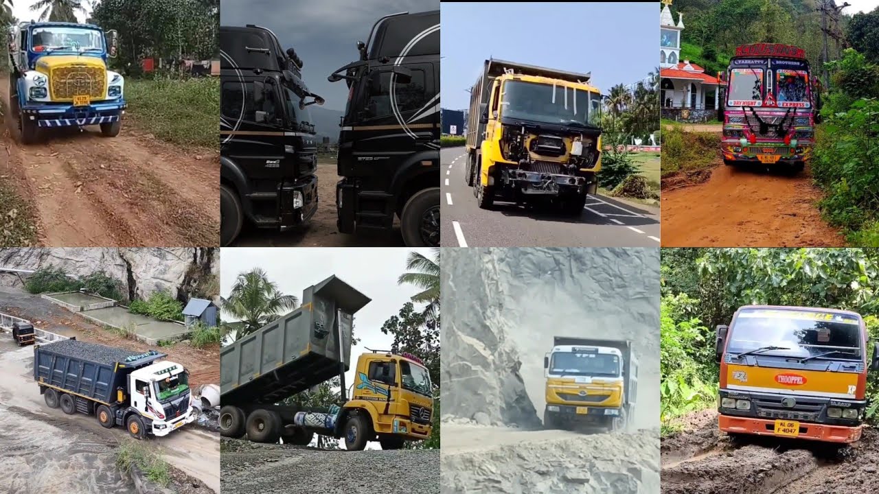 ഇവൻ നാരിയ്യണേ | Tipper 12 Wheel Heavy Vehicle | Part 101| Tipper Lorry