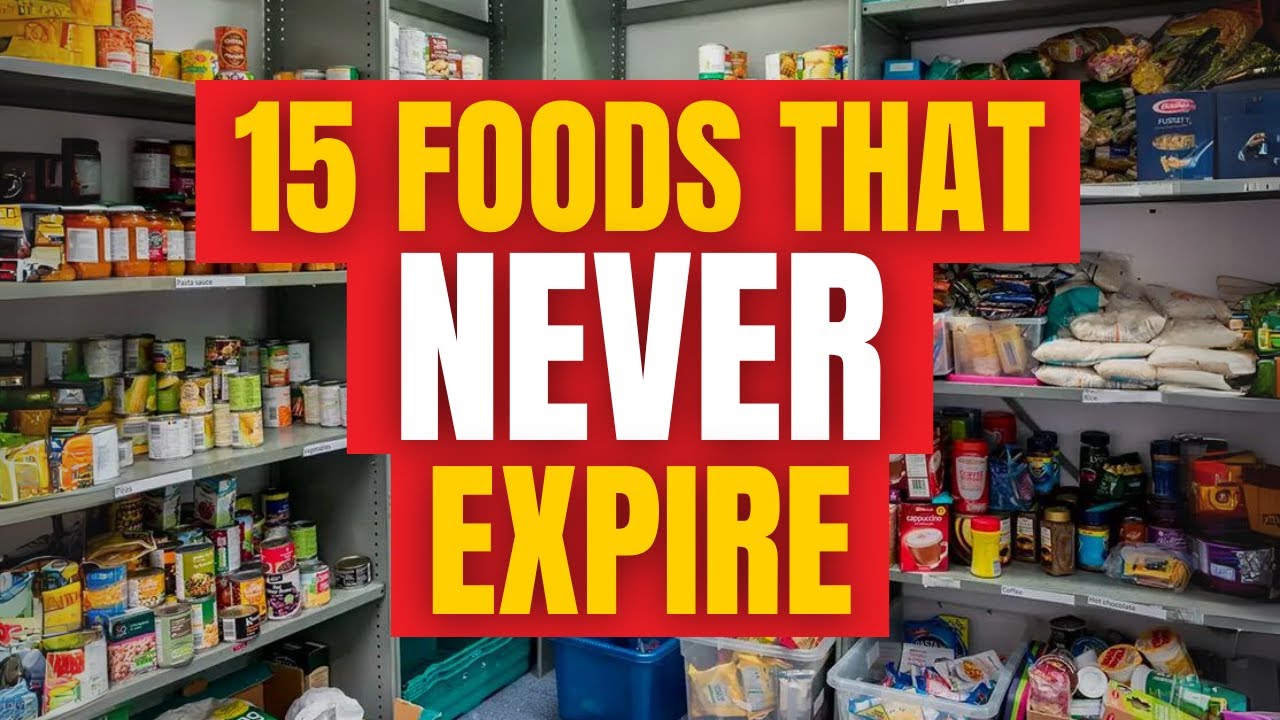 15 Foods to STOCKPILE that NEVER EXPIRE