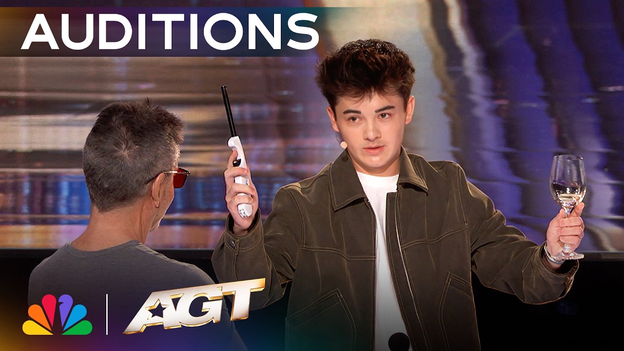 Aidan Corcoran&rsquo;s Incredible Magic Makes Sofia Vergara SCREAM! | Auditions | AGT 2026
