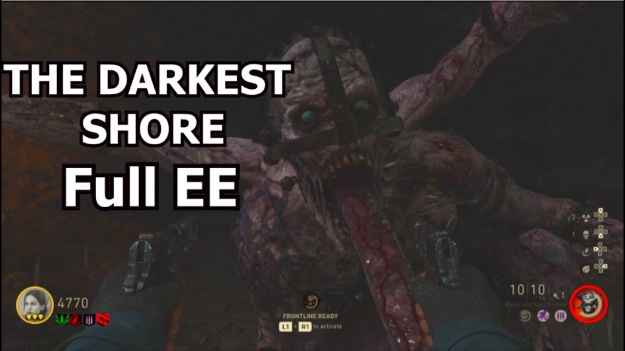 The Darkest Shore Full Easter Egg &(Boss Fight solo fail coop completion)
