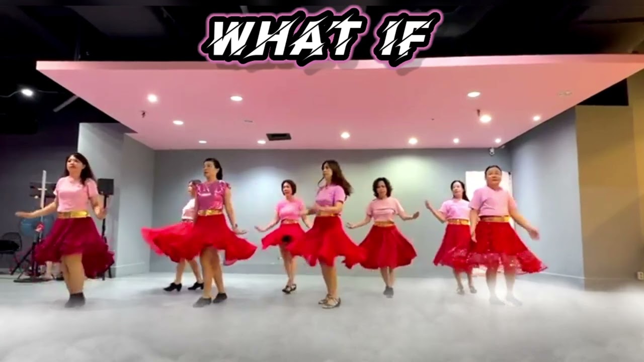 What If - Line Dance || Demo || Beauty LD Double Blessed PV || Mei2 LD Class