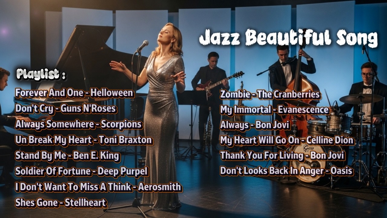 Smooth Jazz Adele, Bryan Adams, Bon Jovi, Celine Dion, Scorpions, Oasis...