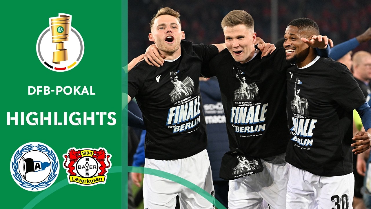 HISTORIC! Arminia goes Berlin | Arminia Bielefeld vs. Bayer 04 Leverkusen 2-1 | Highlights DFB-Pokal