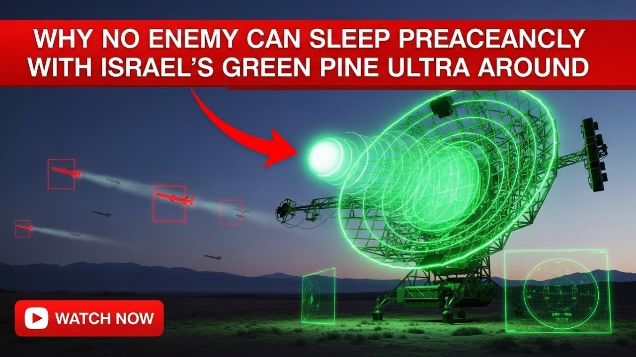 &ldquo;Why No Enemy Can Sleep Peacefully With Israel&rsquo;s Green Pine Ultra Around&rdquo;