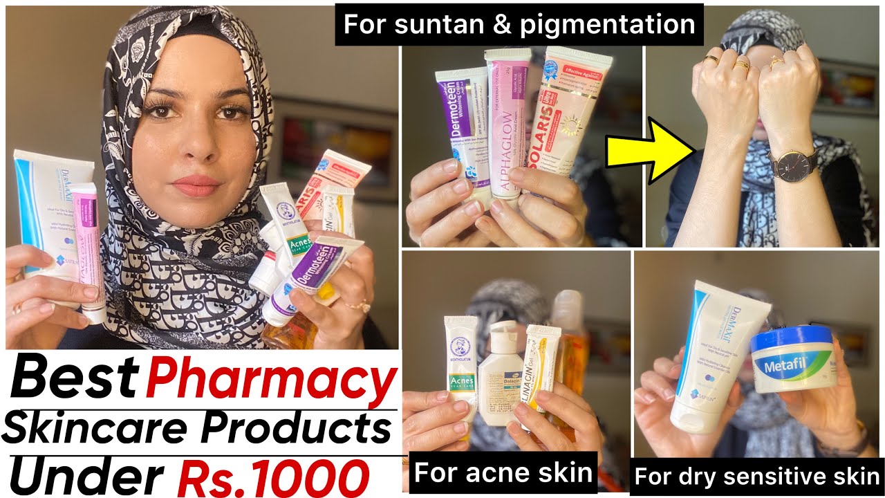 Best Pharmacy Skincare Products Under Rs.1000/- | Pharmacy creams for pigmentation, Acne & Melasma