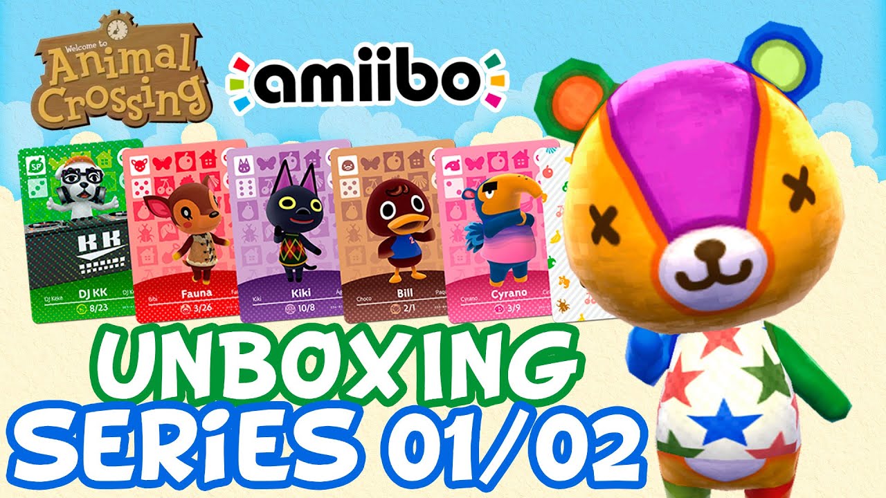 Unboxing Cartas Amiibo Animal Crossing Serie 01 y 02