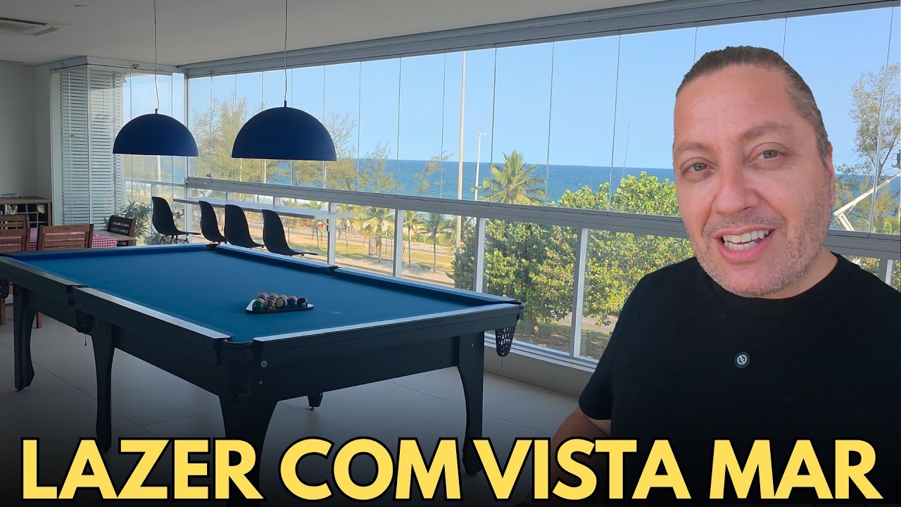 Apartamento com vista mar no Oceana Waterfront (VARANDA GIGANTESCA)