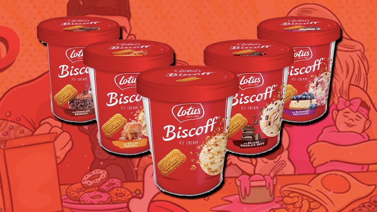 Ice Cream Review: Biscoff Ice Cream!