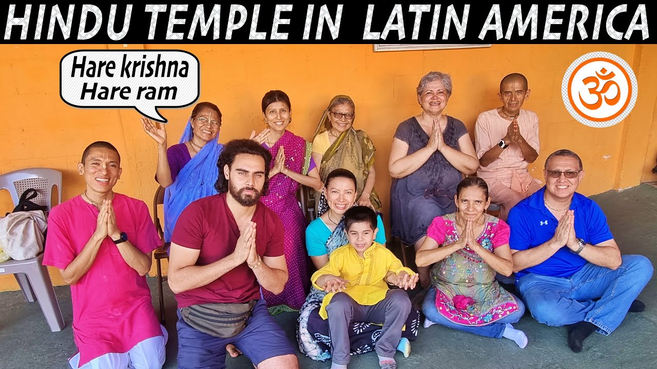 VISITING ISKON HINDU TEMPLE IN El SALVADOR