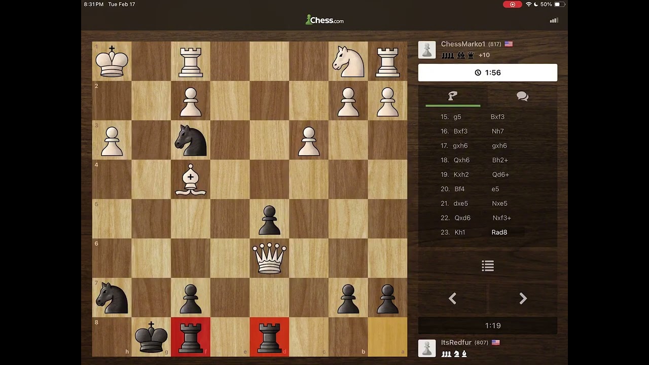 Day 48 of my 365 day chess challenge 