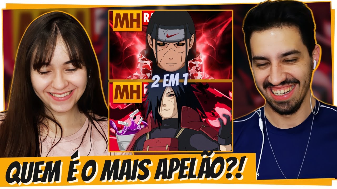 React Tipo Hashirama e Madara Flexzone | MHRAP prod. Sidney Scaccio | React 2 em 1 | React em Casal