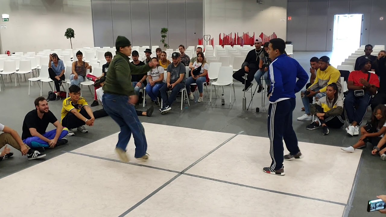 Good Vibes 2019  Bboy Final : Adi Mino (W) vs B-Boy Spirit