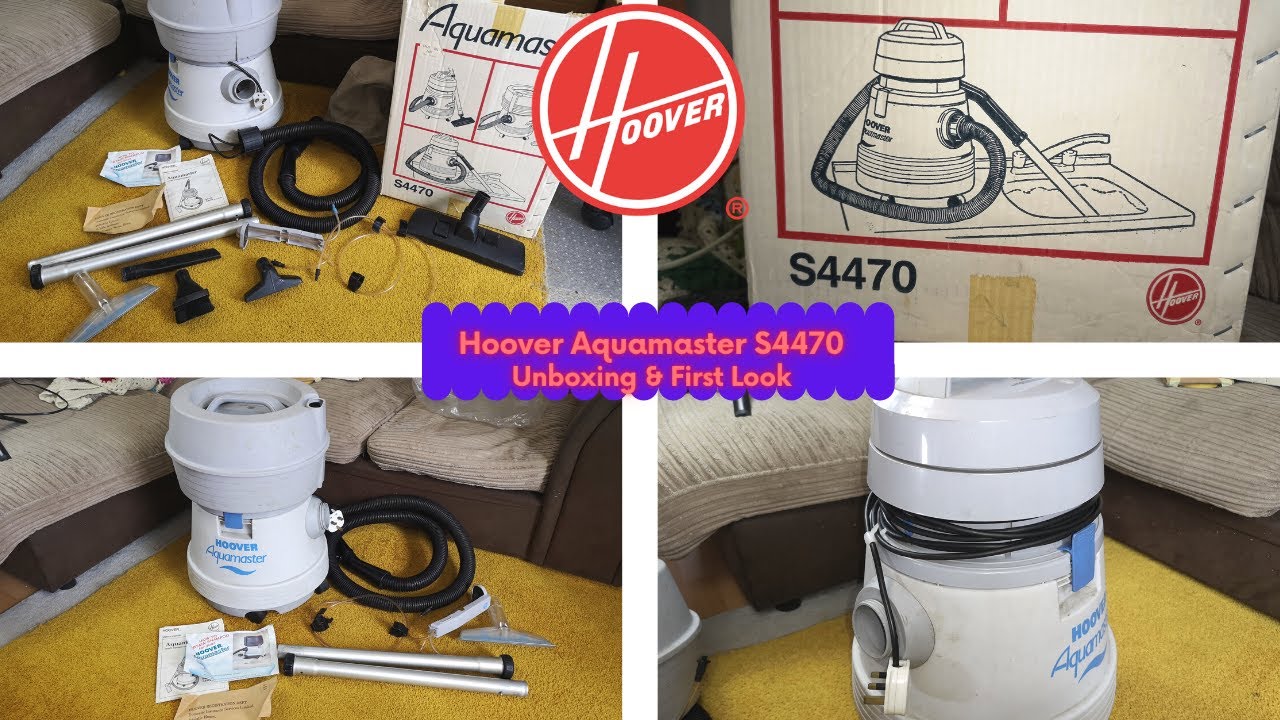 Job Lot Part 3 - Hoover Aquamaster S4470 - First Look!