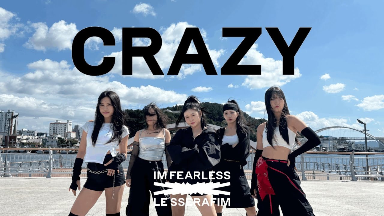 [DANCE IN PUBLIC | ONE TAKE] LE SSERAFIM (르세라핌) 'CRAZY' | Dance cover by J-kingdom from Korea