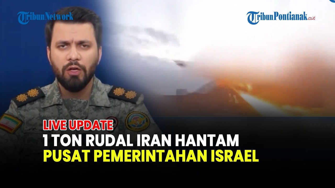 🔴SERANGAN KE-33 IRAN! RUDAL KHYBER SHIKAN HANTAM TARGET MILITER AS DAN ISRAEL