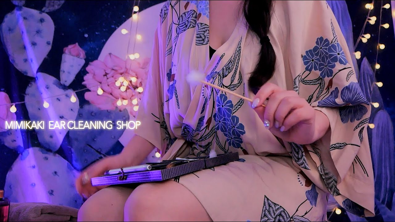 [ENG SUB]  ASMR Mimikaki comfortable Ear Cleaning  treatment  Shop❤️