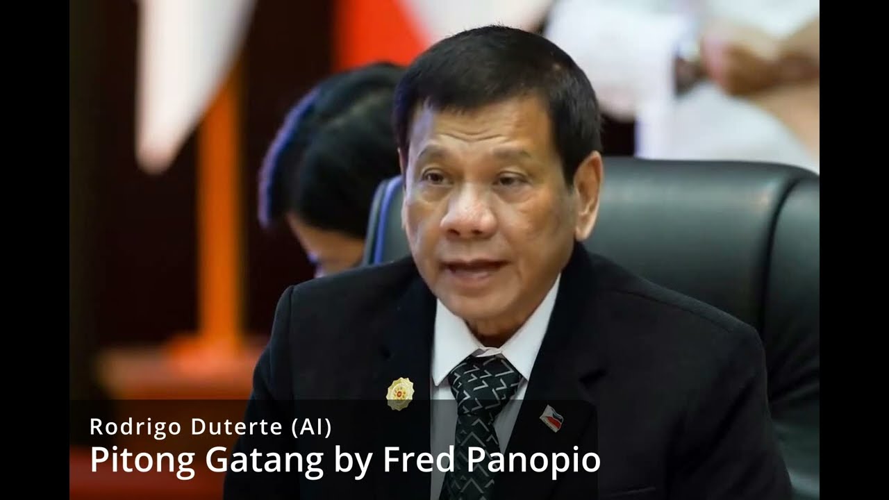 Duterte sings Pitong Gatang (AI Cover)