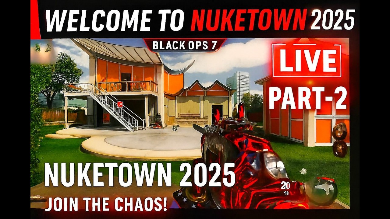 Nuketown 2025 Black Ops 7 Full Gameplay LIVE!! PART-2