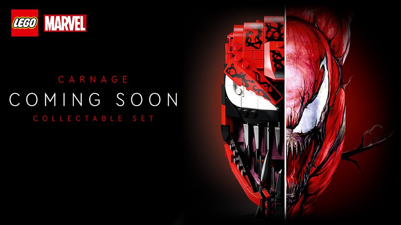 Carnage Lego Bust | COMING SOON TO ZAVVI