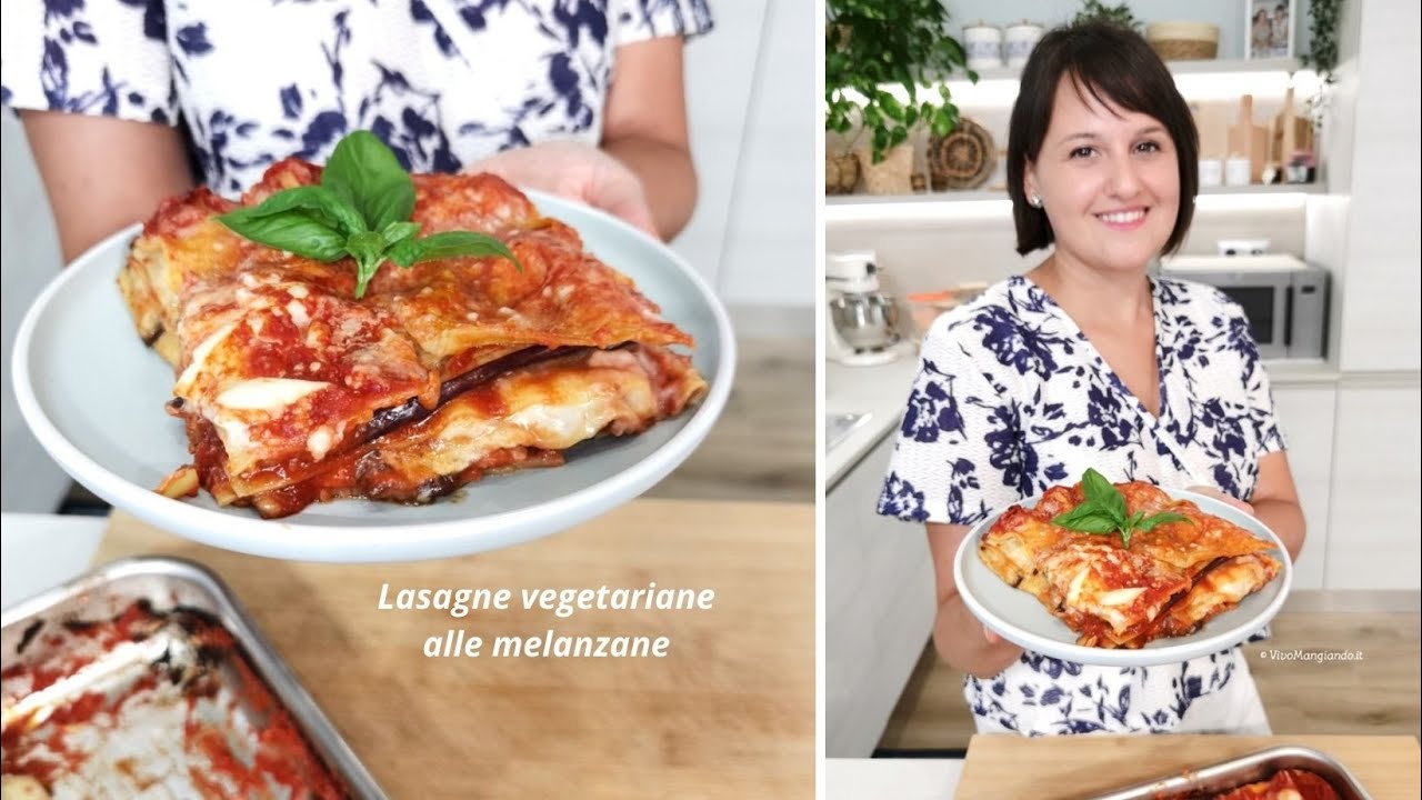 Lasagne alle melanzane, un primo vegetariano gustosissimo