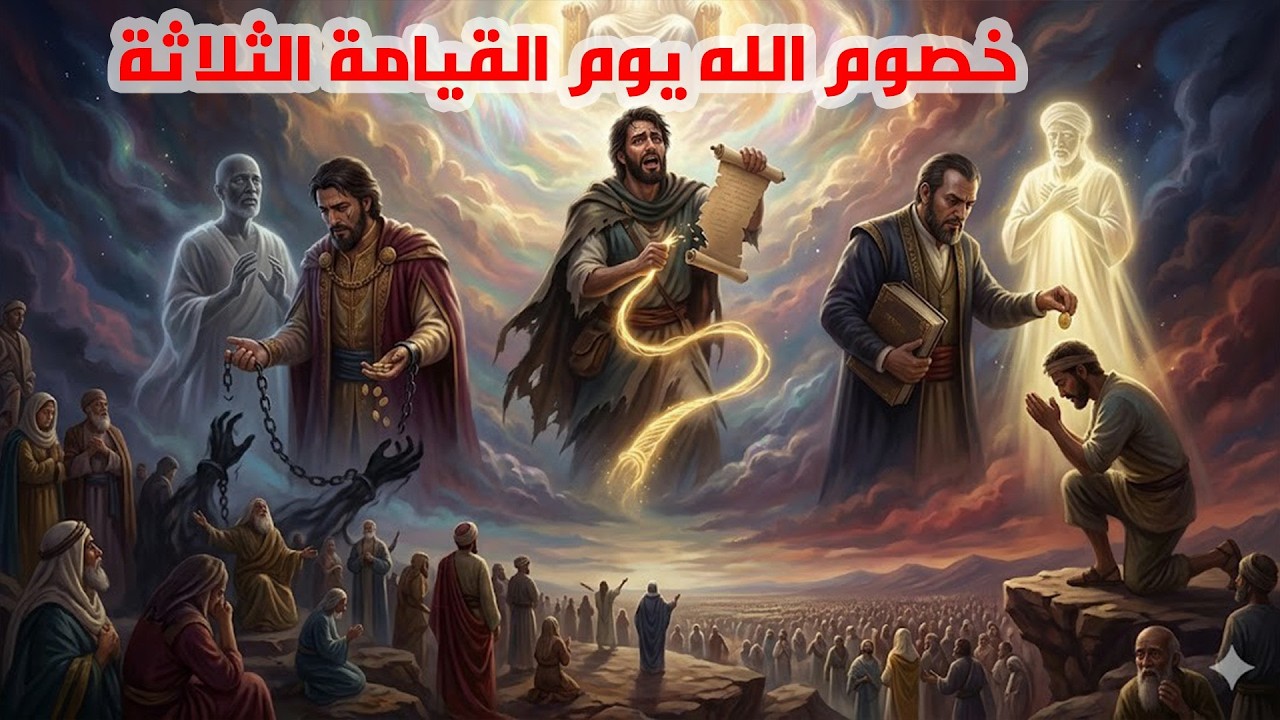 خصوم الله يوم القيامة ثلاثة أنا خصمهم يوم القيامة