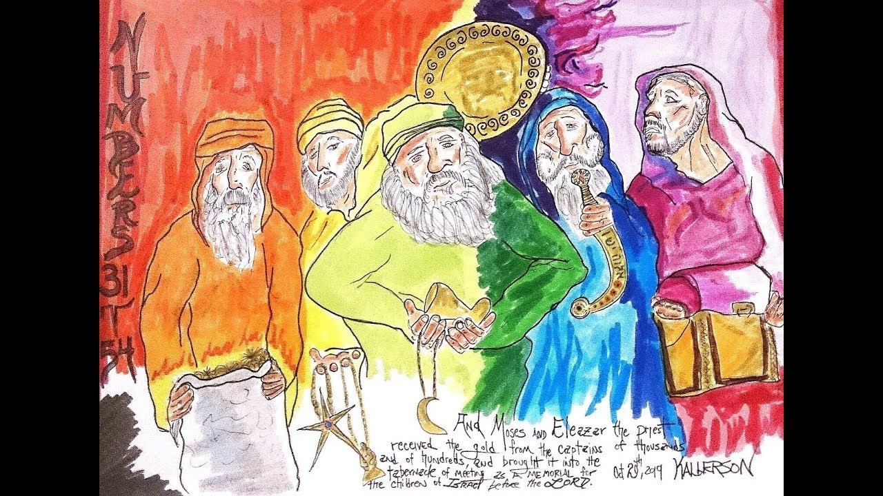 Numbers 31:25-54 (The Spoils of Midian)