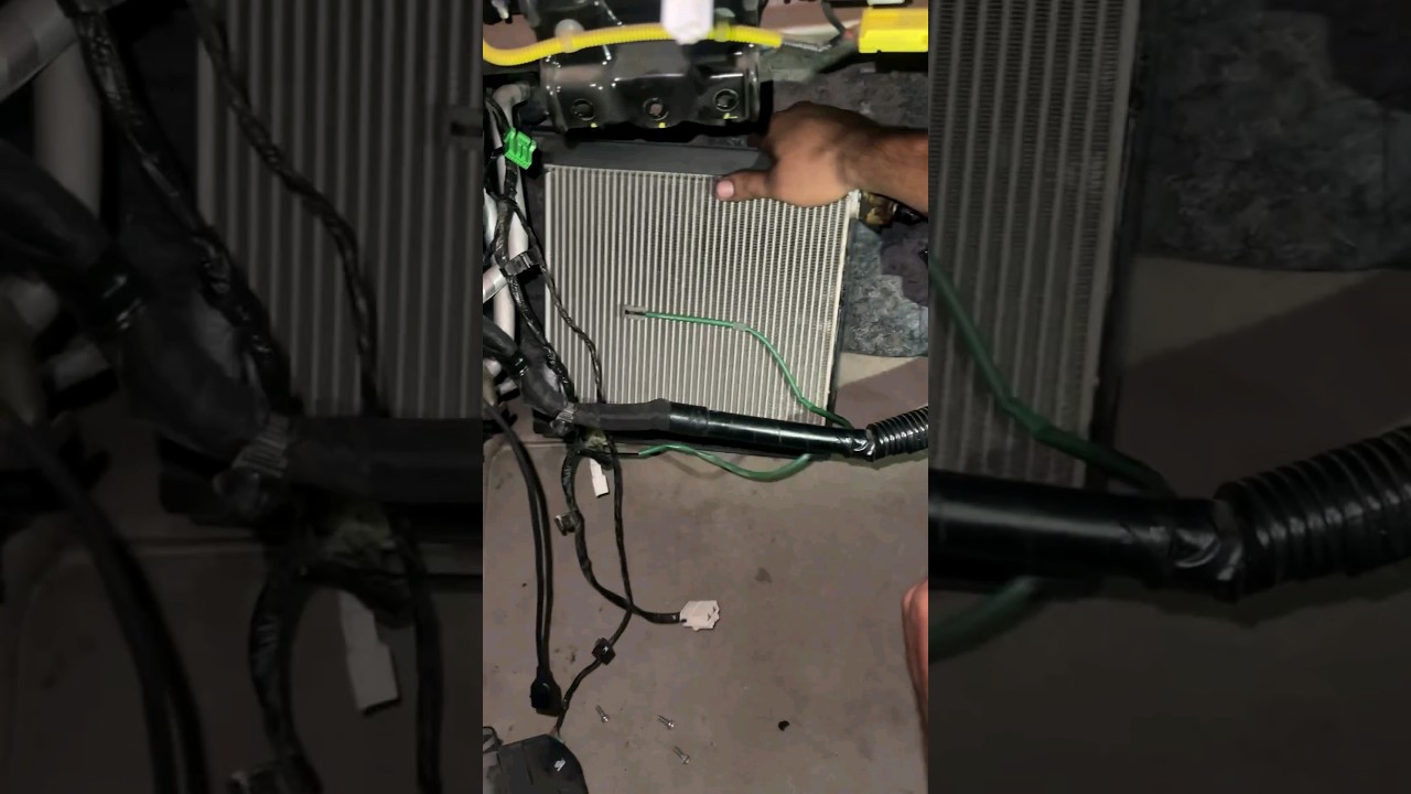 A/C Evaporator Open Without Removing Dashboard | Honda Accord 2016 | #youtube #automobile #viral
