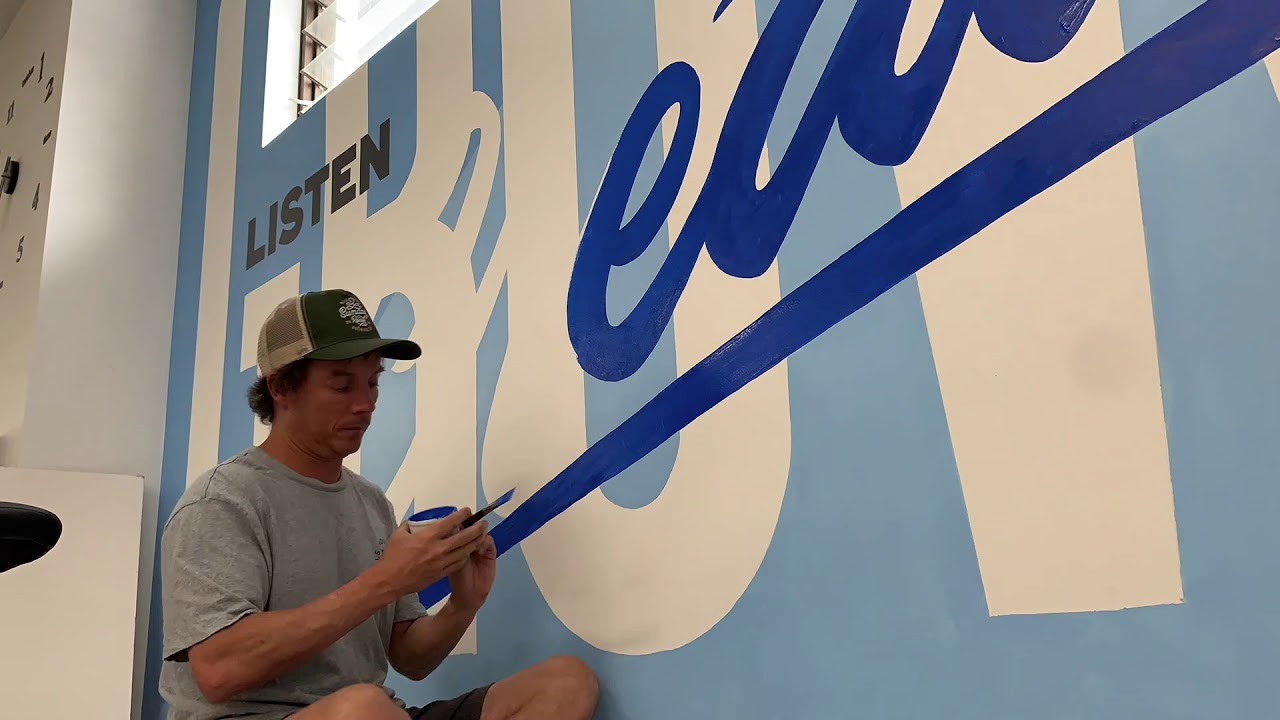 Mural Timelapse For Gold Coast Web Company 