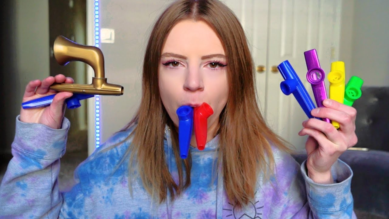 playing every kazoo I own (it's a lot)
